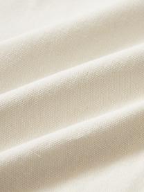 Funda de cojín bordada Hattie, Parte superior: 60% viscosa, 40% algodón, Parte trasera: 100% algodón, Gris, An 45 x L 45 cm