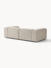 Modulares Sofa Lennon (3-Sitzer) aus Leinen-Mix, Bezug: 50 % Viskose, 25 % Leinen, Gestell: Fichtenholz, Sperrholz, m, Leinen-Mix Grau, B 238 x T 119 cm