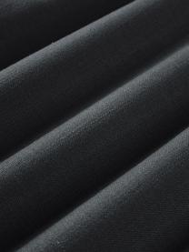 Bavlněný povlak na polštář Vicky, 100 % bavlna, Tmavě šedá, Š 50 cm, D 50 cm