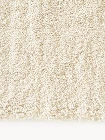 Flauschiger Hochflor-Teppich Leighton, Flor: Mikrofaser (100 % Polyest, Cremeweiß, B 80 x L 150 cm (Größe XS)