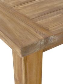 Mesa de comedor de madera maciza de teca Bois, Madera de teca maciza sin tratar, Teca, An 180 x F 90 cm