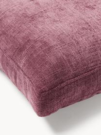 Sofa-Kissen Tribeca, Hülle: 100 % Polyester, Webstoff Aubergine, B 50 x L 70 cm