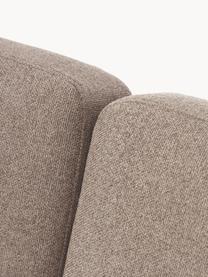 Sofa Fluente (3-Sitzer), Bezug: 100% Polyester 115.000 Sc, Gestell: Massives Kiefernholz, Webstoff Taupe, B 196 x T 85 cm