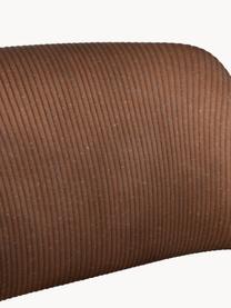 Cord-Armlehnstuhl Zoe, Bezug: Cord (88 % Polyester, 12 , Gestell: Metall, beschichtet, Cord Nougat, Nougat, B 56 x T 62 cm