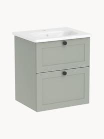 Mueble bajo lavabo Rafaella, Verde salvia, An 60 x Al 67 cm