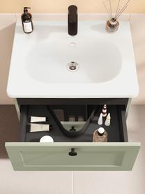 Mueble bajo lavabo Rafaella, Verde salvia, An 60 x Al 67 cm