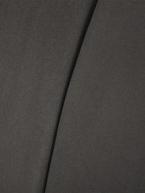 Fluwelen fauteuil Aya, Bekleding: fluweel (polyester), Poten: berkenhout, gelakt, Fluweel donkergrijs, B 73 x D 64 cm