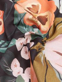 Design kussenhoes Big Flowers van Candice Gray, 100% katoen, GOTS gecertificeerd, Meerkleurig, B 45 x L 45 cm