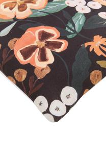 Federa arredo di Candice Gray Big Flowers, 100% cotone, certificato GOTS, Multicolore, Larg. 45 x Lung. 45 cm