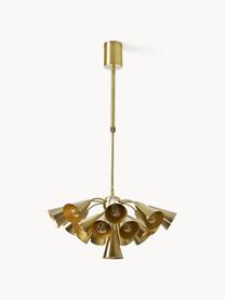 Metalen hanglamp Arturo, Metaal, Goudkleurig, Ø 53 cm