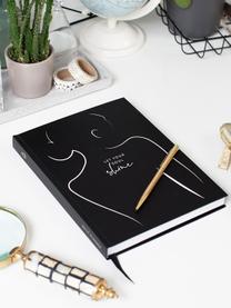 Agenda Daily Planner, Papier, Noir, blanc, larg. 18 x haut. 24 cm