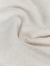 Pruhovaný povlak na polštář z recyklované bavlny Home, 100 % bavlna, s certifikací GRS, Béžová, krémově bílá, Š 45 cm, D 45 cm