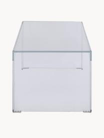 In- & outdoor salontafel Invisible, Acrylglas, Transparant, B 120 x D 40 cm