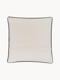 Poszewka na poduszkę z bawełny Maja, 100% bawełna, Beżowy, wielobarwny, we wzór, S 45 x D 45 cm