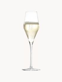 Křišťálová sklenice na sekt Quatrophil, 6 ks, Křišťál, Transparentní, Ø 8 cm, V 26 cm, 290 ml