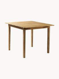 Table de jardin extensible en teck Sammen, 220 - 376 x 90 cm, Bois de teck, certifié FSC, Teck, larg. 105 - 261 x prof. 90 cm