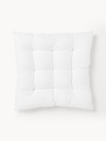 Sitzkissen Ava, 2 Stück, Bezug: 100% Baumwolle, Weiß, B 40 x L 40 cm