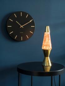 Retro tafellamp Glitter in goudkleur, Lamp: gecoat metaal, Goudkleurig, Ø 10 x H 37 cm