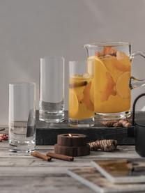 Křišťálové sklenice na long drink Tavoro, 4 ks, Tritanové křišťálové sklo, Transparentní, Ø 6 cm, V 16 cm, 340 l