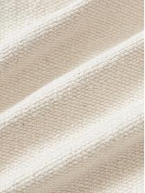 Kissenhülle Galliot mit maritimem Knoten-Dekor, 100 % Baumwolle, Cremeweiß, Dunkelblau, B 40 x L 40 cm