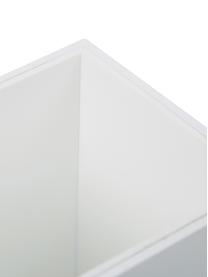 Faretto da soffitto a LED Marty, Baldacchino: metallo verniciato a polv, Bianco, Larg. 10 x Alt. 12 cm