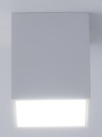 Faretto da soffitto a LED Marty, Paralume: metallo verniciato a polv, Bianco, Larg. 10 x Alt. 12 cm