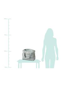 Borsa per pannolini Camila in cotone organico, Rivestimento: bio cotone, certificato O, Grigio chiaro, Larg. 39 x Alt. 31 cm