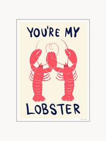 Poster You're My Lobster, Papier

Dieses Produkt wird aus nachhaltig gewonnenem, FSC®-zertifiziertem Holz gefertigt., Korallrot, Off White, B 70 x H 100 cm