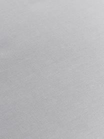 Hoog katoenen stoelkussen Zoey in lichtgrijs, Lichtgrijs, B 40 x L 40 cm