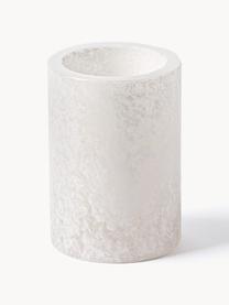 Svietnik na čajovú sviečku Valo, Alabaster, Biela, Ø 7 x V 10 cm