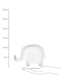 Dětský mělký talíř z porcelánu Elefant, Bílá