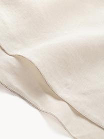 Mantel redondo de lino con ribete Kennedy, 100 % lino lavado

El lino es una fibra natural que tiene una buena capacidad de transpirabilidad, además su alta resistencia a la abrasión hace que el lino sea muy duradero.

El material utilizado para este producto ha sido probado contra sustancias nocivas y está certificado según el STANDARD 100 por OEKO-TEX®, 6760CIT, CITEVE., Blanco crema, beige, De 4 a 6 comensales (Ø 180 cm)