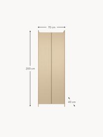 Étagère en bois Sill, MDF laqué

Ce produit est fabriqué à partir de bois certifié FSC® issu d'une exploitation durable, Beige clair, larg. 70 x haut. 200 cm