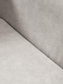 Slaapfauteuil Eliot, Bekleding: 88% polyester, 12% nylon , Poten: kunststof, Geweven stof lichtgrijs, B 100 x D 94 cm