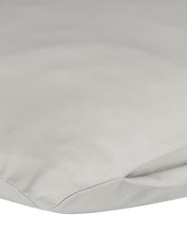 Funda de almohada de satén Comfort, 45 x 110 cm, Gris claro, An 45 x L 110 cm