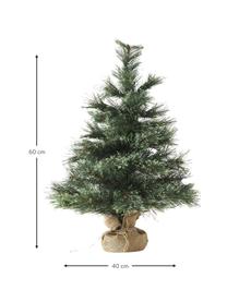 Künstlicher LED-Weihnachtsbaum Cashmere H 60 cm, Grün, Ø 40 x H 60 cm