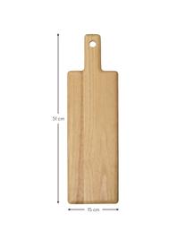 Deska do krojenia z drewna Wood Light, Drewno naturalne, Beżowy, D 51 x S 15 cm