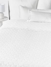 Jacquard-Tagesdecke Nara mit geometrischem Muster, 100 % Baumwolle

Das in diesem Produkt verwendete Material ist schadstoffgeprüft und zertifiziert nach STANDARD 100 by OEKO-TEX®, 4265CIT, CITEVE, Weiß, B 230 x L 250 cm (für Betten bis 180 x 200 cm)