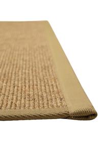 Sisal vloerkleed Leonie in beige, Bovenzijde: 100% sisal vezels, Onderzijde: latex, Beige, B 300 x L 400 cm (Maat XL)