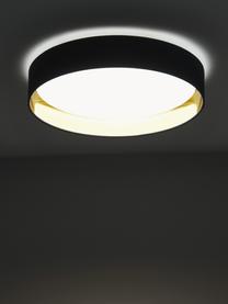 LED-Deckenleuchte Mallory, Diffusorscheibe: Kunststoff, Dunkelblau, Goldfarben, Ø 41 x H 10 cm