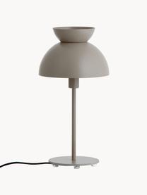 Lámpara de mesa de diseño Butterfly, Cable: cubierto en tela, Greige mate, Ø 21 x Al 40 cm