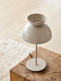 Designová stolní lampa Butterfly, Greige, matná, Ø 21 cm, V 40 cm