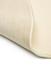 Tapis rond en laine beige Ida, Beige, Ø 120 cm (taille S)