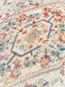 Federa arredo vintage in cotone Eliseo, 100% cotone, Beige, multicolore, Larg. 45 x Lung. 45 cm