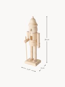 Sada dekorativních figurek ze dřeva Bjante, 2 díly, Dřevovláknitá deska střední hustoty (MDF), Dřevo, Š 7 cm, V 26 cm