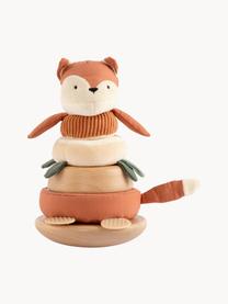 Stapelspielzeug Sparky the Fox, 6er-Set, Orangetöne, Bunt, Ø 14 x H 27 cm