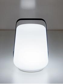 Lampada portatile a LED da esterno Balad 3 pz, Paralume: polietilene, Manico: alluminio verniciato, Grigio tempesta, Ø 10 x Alt. 13 cm