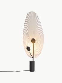 Petit lampadaire LED Liris, intensité lumineuse variable, Blanc, noir, haut. 118 cm