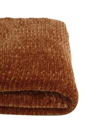 Weiche Chenille-Decke Beckett in Rostrot, 100% Polyester, Rostrot, B 130 x L 170 cm