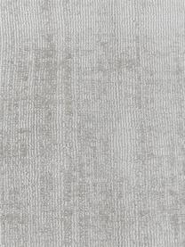 Tapis en viscose tissé main Jane, Gris clair, larg. 160 x long. 230 cm (taille M)